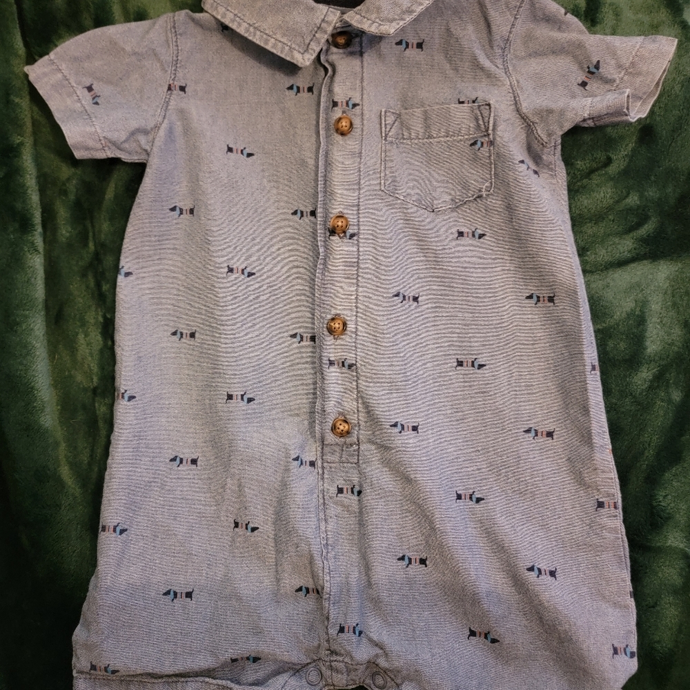 Carter's size 24M baby boy Romper